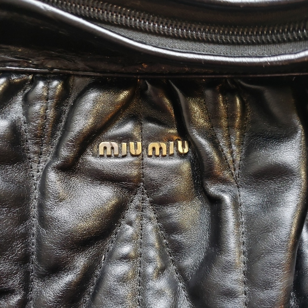Black Miu Miu Purse